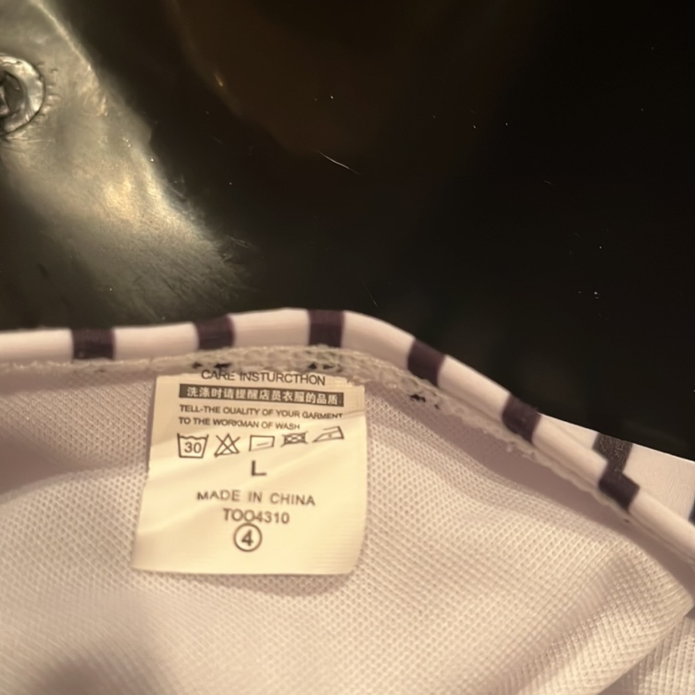 NWT White & Black Striped Bikini Bottom - Picture 4 of 6